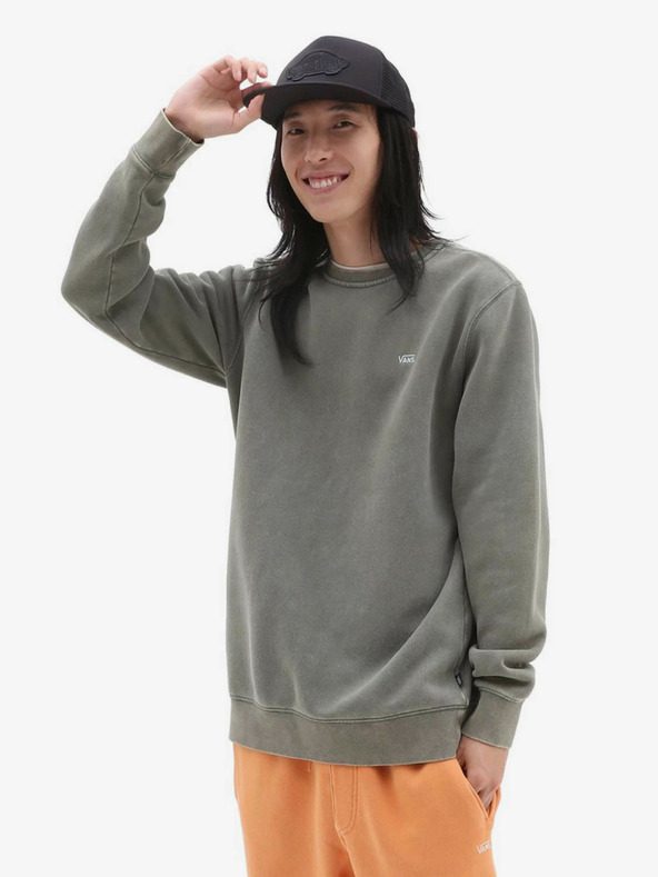 Vans Zelená pánská mikina VANS