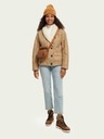 Scotch & Soda Světle hnědá dámská zimní bunda Scotch & Soda
