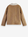 Scotch & Soda Světle hnědá dámská zimní bunda Scotch & Soda