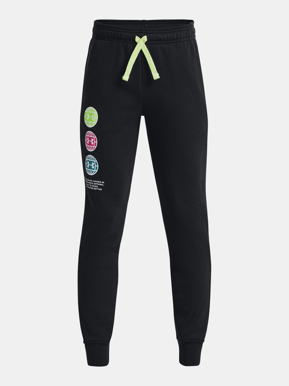 Under Armour Chlapecké tepláky Under Armour UA Rival Flc ANAML Jogger