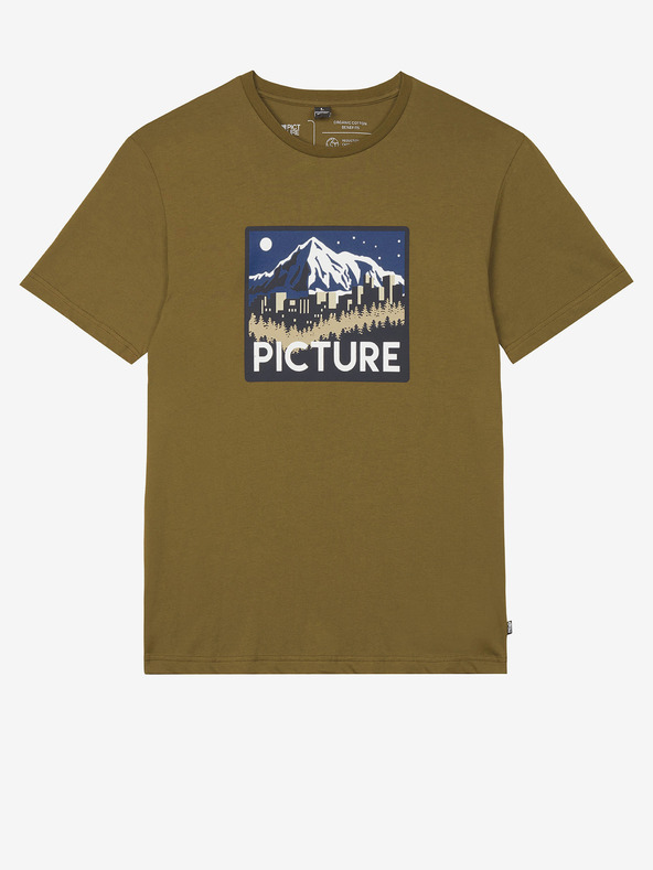 Picture Khaki pánské tričko Picture