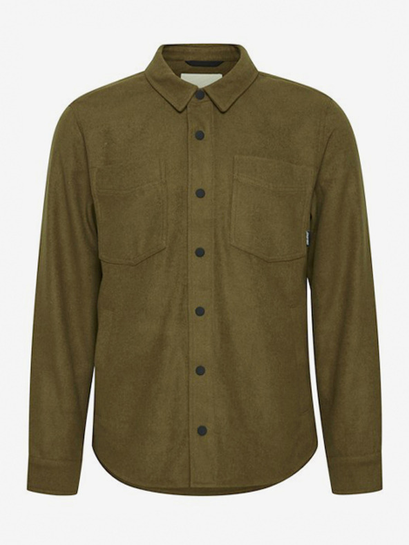 Blend Khaki lehká košilová bunda Blend