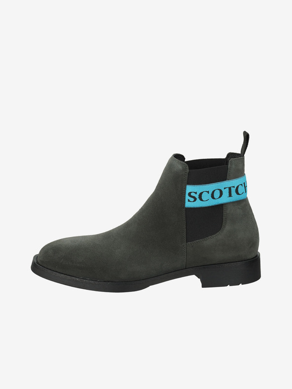 Scotch & Soda Šedé pánské kotníkové boty Scotch & Soda Picaro