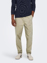 ONLY & SONS Béžové chino kalhoty ONLY & SONS Dew