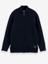 Scotch & Soda Tmavě modrý pánský svetr Scotch & Soda