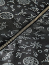 Scotch & Soda Fialová dámská vzorovaná oboustranná bunda Scotch & Soda