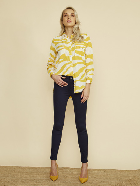 ZOOT.lab Tmavě modré dámské skinny fit kalhoty ZOOT.lab Anna 2