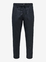 ONLY & SONS Tmavě modré pánské chino kalhoty ONLY & SONS Leo