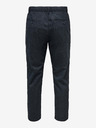 ONLY & SONS Tmavě modré pánské chino kalhoty ONLY & SONS Leo