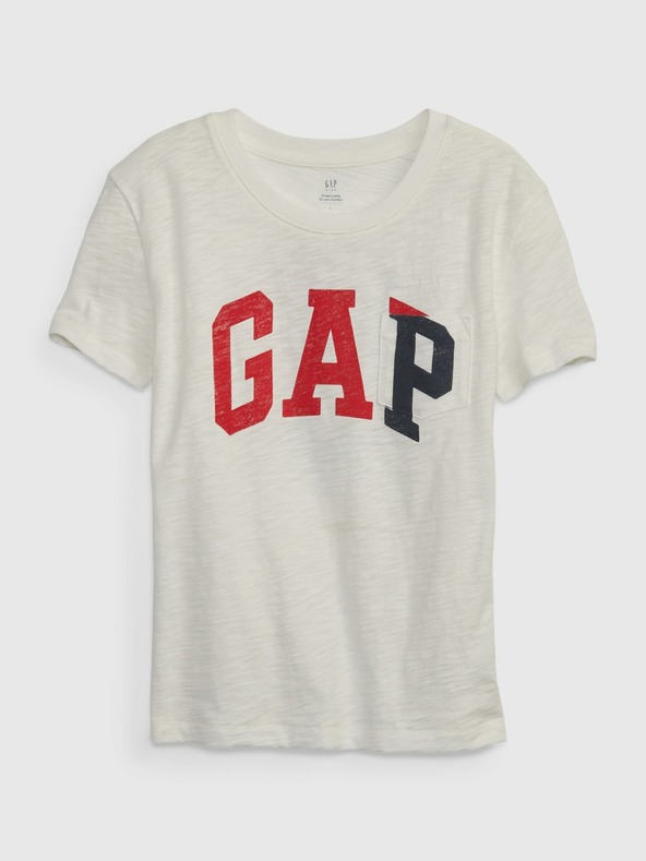 GAP Dětské tričko organic logo Gap GAP