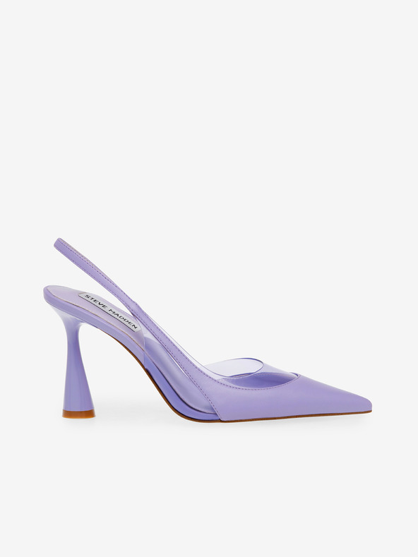 Steve Madden Světle fialové dámské kožené lodičky Steve Madden