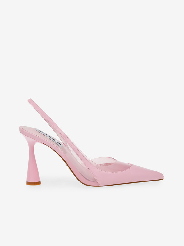 Steve Madden Růžové dámské kožené lodičky Steve Madden