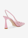 Steve Madden Růžové dámské kožené lodičky Steve Madden