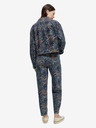 Scotch & Soda Tmavě modrá dámská vzorovaná džínová bunda Scotch & Soda