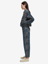 Scotch & Soda Tmavě modrá dámská vzorovaná džínová bunda Scotch & Soda