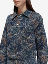 Scotch & Soda Tmavě modrá dámská vzorovaná džínová bunda Scotch & Soda