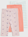 GAP Baby legíny se vzorem, 3 ks GAP
