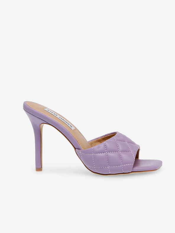 Steve Madden Světle fialové dámské pantofle na podpatku Steve Madden Signify