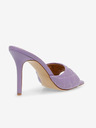 Steve Madden Světle fialové dámské pantofle na podpatku Steve Madden Signify