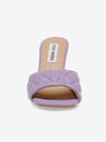Steve Madden Světle fialové dámské pantofle na podpatku Steve Madden Signify