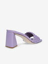 Steve Madden Světle fialové dámské pantofle na širokém podpatku Steve Madden Monte Carlo