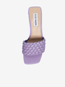 Steve Madden Světle fialové dámské pantofle na širokém podpatku Steve Madden Monte Carlo
