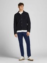 Jack & Jones Tmavě modré slim fit kalhoty Jack & Jones Stollie