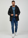 Jack & Jones Černá parka Jack & Jones Etiko