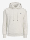Jack & Jones Světle šedá žíhaná mikina s kapucí Jack & Jones Star