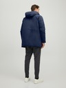 Jack & Jones Tmavě modrá parka s kapucí Jack & Jones Blatiger