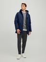 Jack & Jones Tmavě modrá parka s kapucí Jack & Jones Blatiger