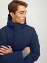 Jack & Jones Tmavě modrá parka s kapucí Jack & Jones Blatiger