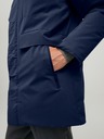 Jack & Jones Tmavě modrá parka s kapucí Jack & Jones Blatiger