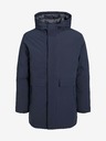 Jack & Jones Tmavě modrá parka s kapucí Jack & Jones Blatiger
