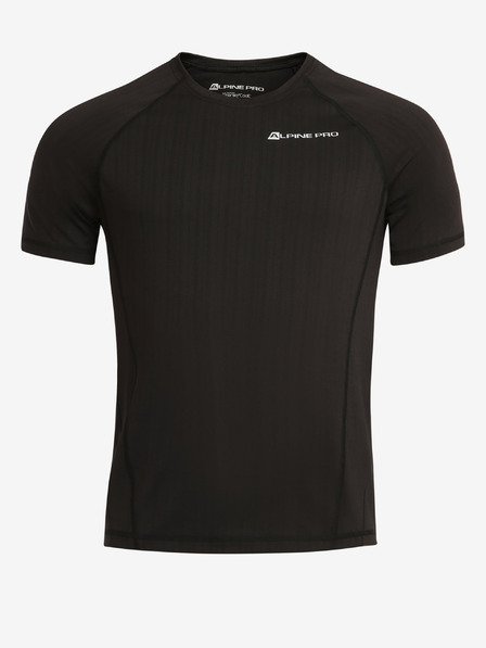 ALPINE PRO Pánské funkční prádlo - triko ALPINE PRO CORP černá