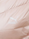 Puma Růžová dámská prošívaná péřová bunda Puma Classics Shine Down
