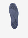 Rieker Tmavě modré pánské kožené slip on tenisky Rieker
