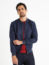 Celio Tmavě modrý pánský bomber Celio Cutuk