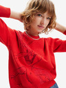 Desigual Červená dámská mikina Desigual Bugs Bunny