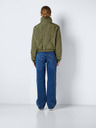 Noisy May Khaki dámský prošívaný bomber s límcem Noisy May Ziggy