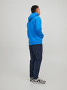 Jack & Jones Modrá pánská basic mikina s kapucí Jack & Jones Star