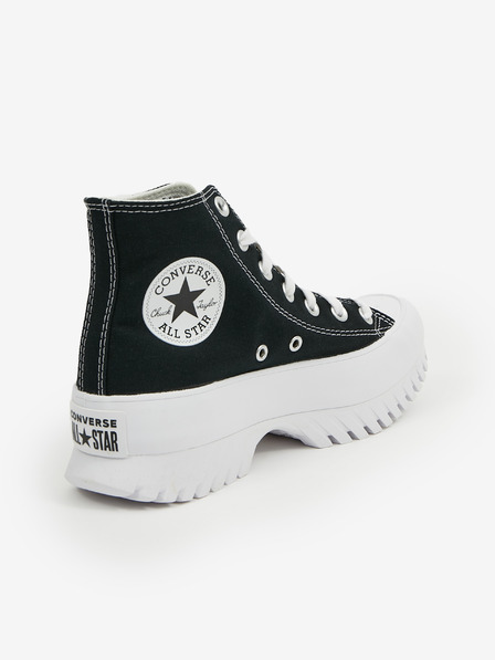 Converse Černé kotníkové tenisky na platformě Converse Chuck Taylor All Star Lugged 2.0
