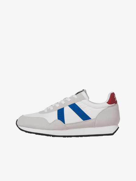 Jack & Jones Světle šedé pánské tenisky s detaily v semišové úpravě Jack & Jones Hawker