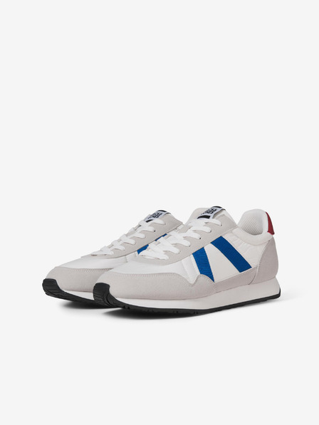 Jack & Jones Světle šedé pánské tenisky s detaily v semišové úpravě Jack & Jones Hawker