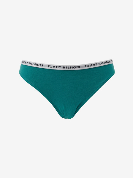Tommy Hilfiger Underwear Sada tří kalhotek ve světle modré, červené a zelené barvě  Tommy Hilfiger Underwear