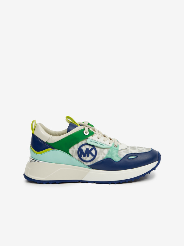 Michael Kors Modro-bílé dámské tenisky Michael Kors Theo Trainer