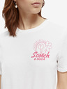 Scotch & Soda Bílé dámské  tričko Scotch & Soda