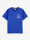 Scotch & Soda Modré dámské tričko Scotch & Soda