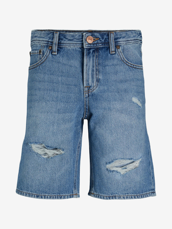 Jack & Jones Modré klučičí džínové kraťasy Jack & Jones Chris