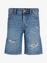 Jack & Jones Modré klučičí džínové kraťasy Jack & Jones Chris